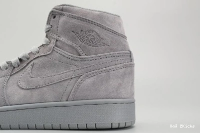 AIR RETRO JORDAN 305 HIGH (GS) BG womens grey 1 wolf 705300-031 EyeCatching 0627